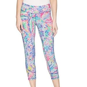 Lilly Pulitzer Capri Leggings Medium Luxletic